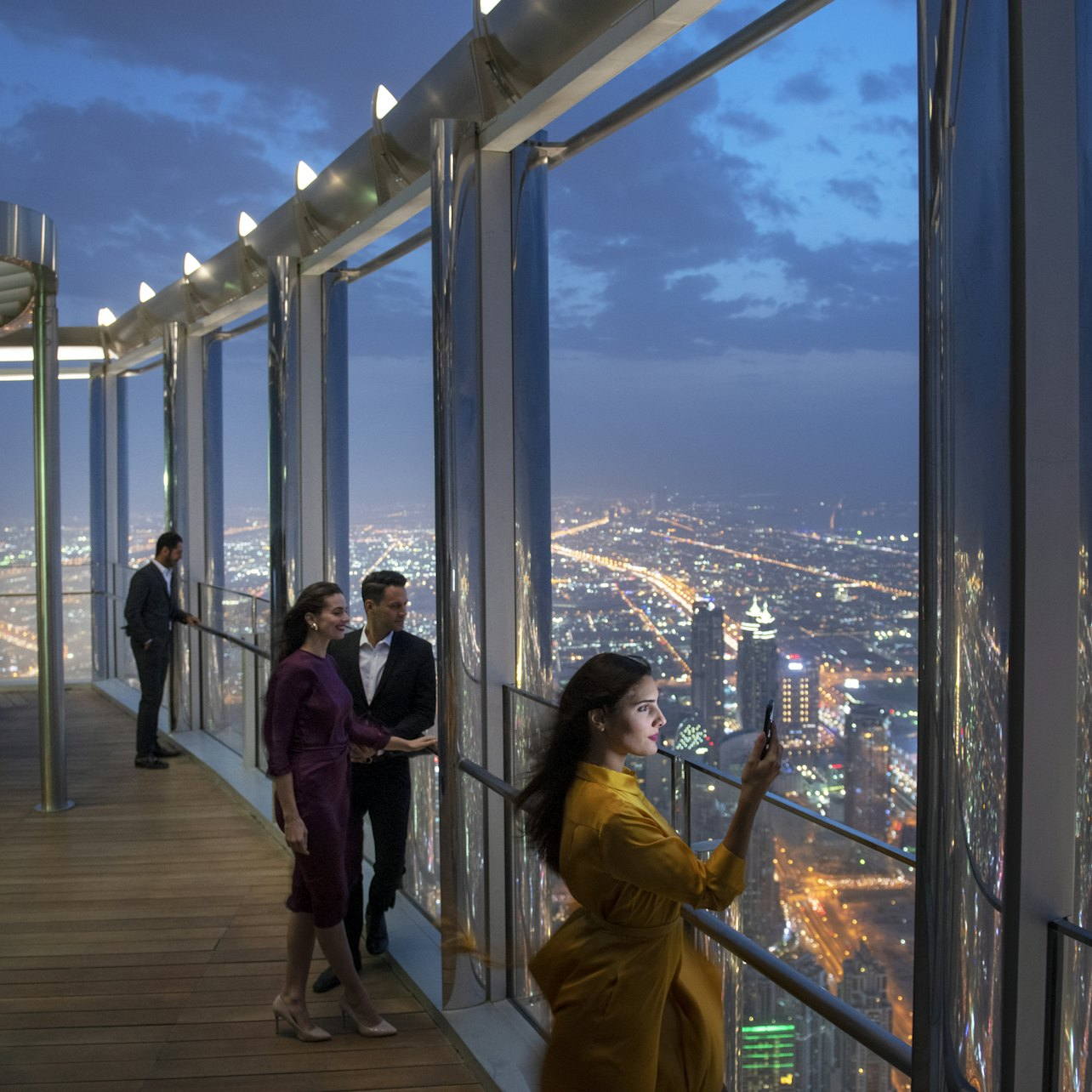 Burj Khalifa: The Lounge (Floors 152, 153 and 154) - Photo 1 of 12